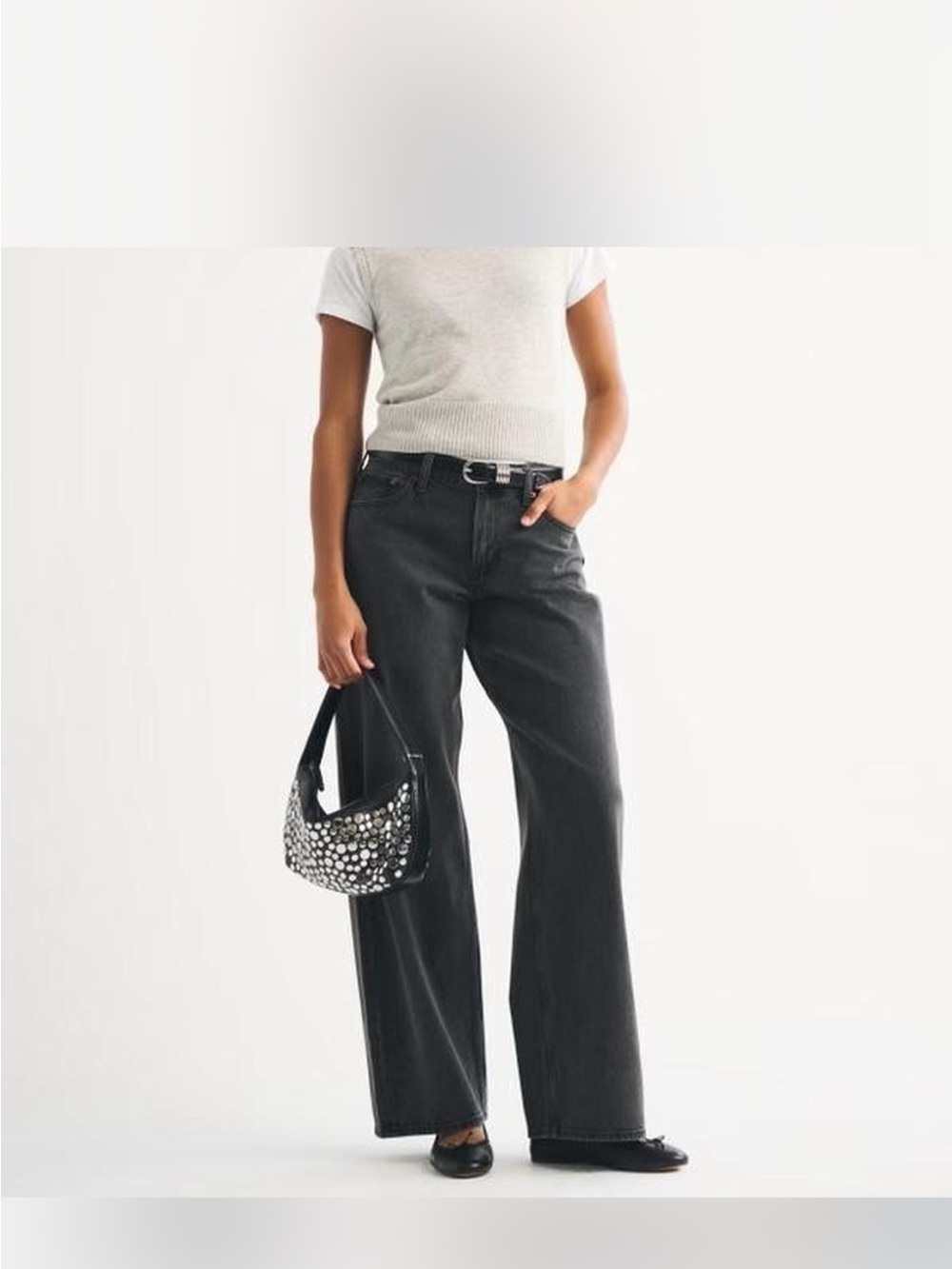 Abercrombie & Fitch Curve Love Ultra Loose Jean